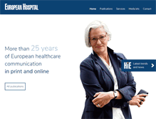 Tablet Screenshot of european-hospital.com